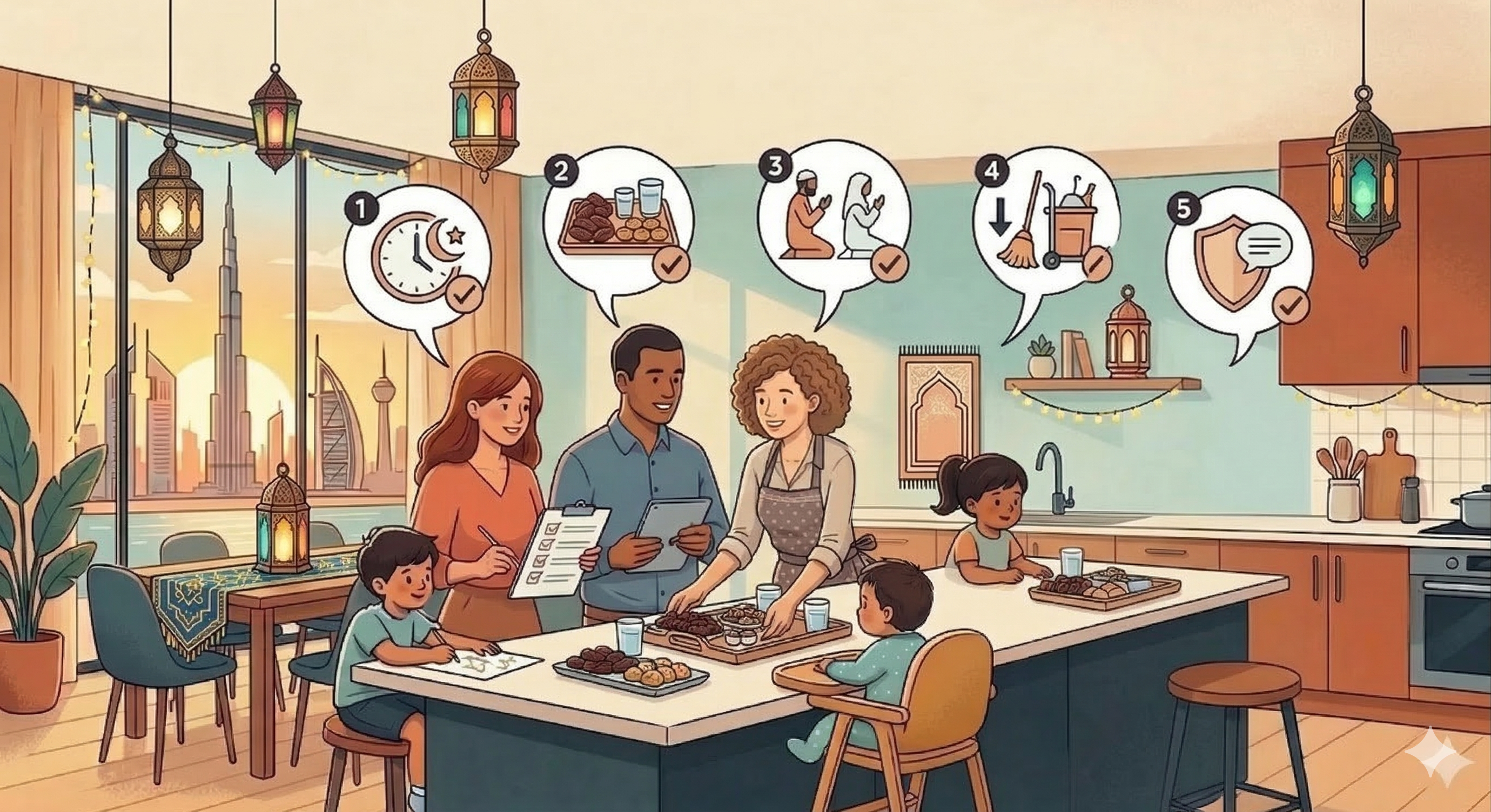 How Families in Dubai Adjust With a Live-In Maid